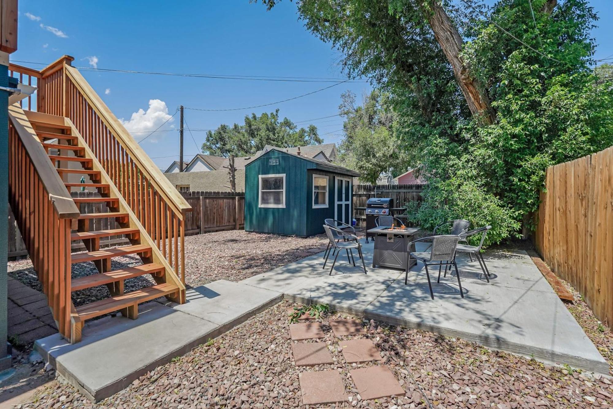 Villa Neighborly Heights - Downtown King Bbq Fire Pit Colorado Springs Exterior foto
